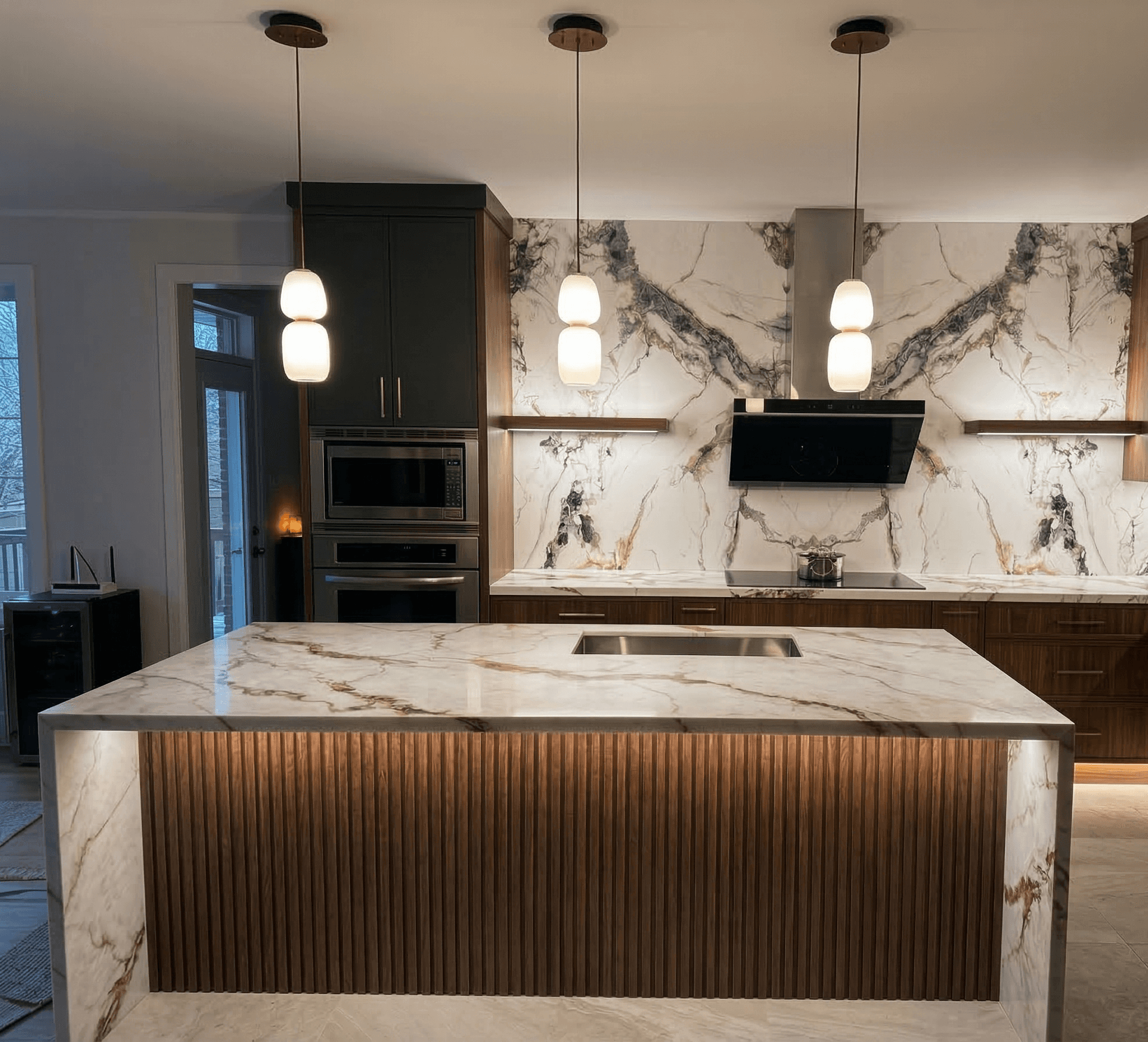 Luxury kitchen renovation